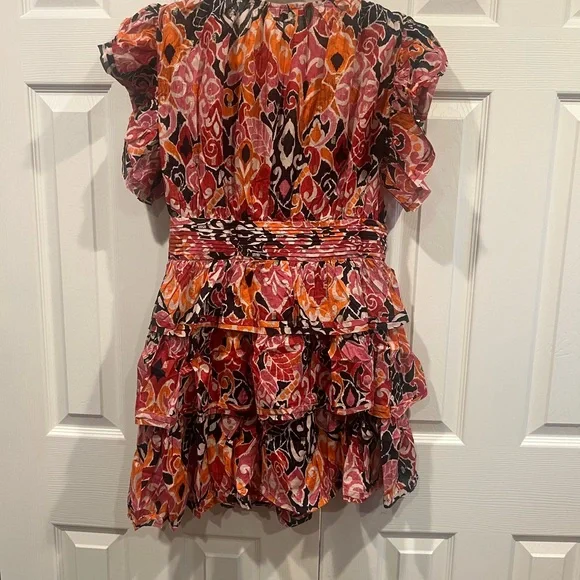 NWT - Olivaceous Brand Floral Ruffle Dress - Picture 9 of 9